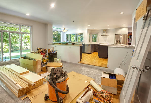 Professional Cabinet Refacing technician working in Prospect Park, NJ